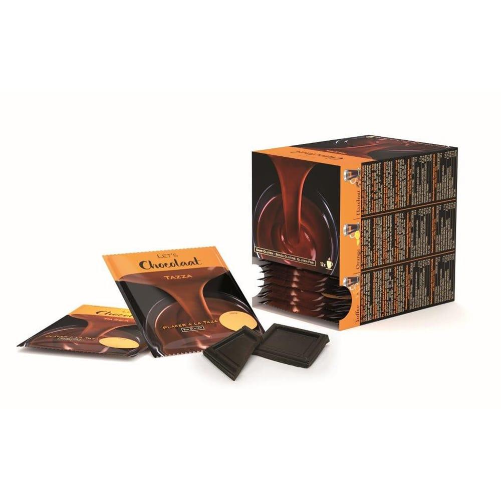Chocolate a la taza negro - caja 12 sobres