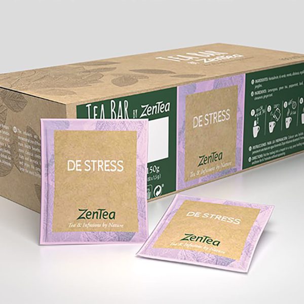 Zentea Infusión Wellness Destress - 100 sobres