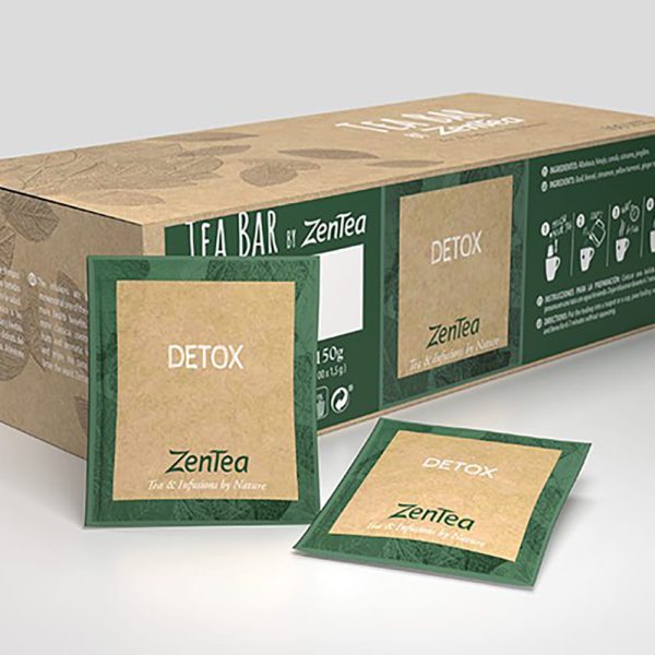 Zentea Infusión Wellness Detox - 100 sobres