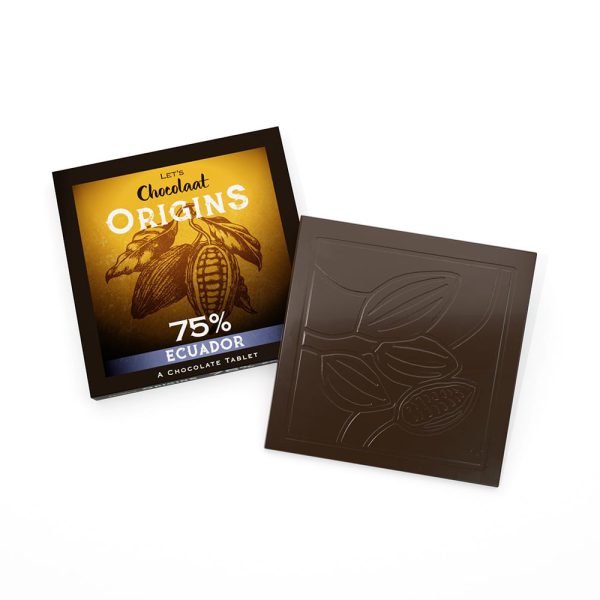 Tableta Origins 75% cacao Ecuador