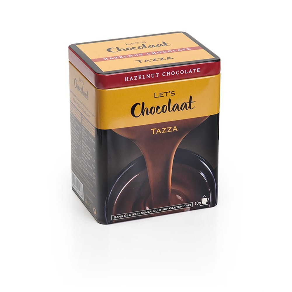 Chocolate a la taza Avellana - lata premium 10 sobres