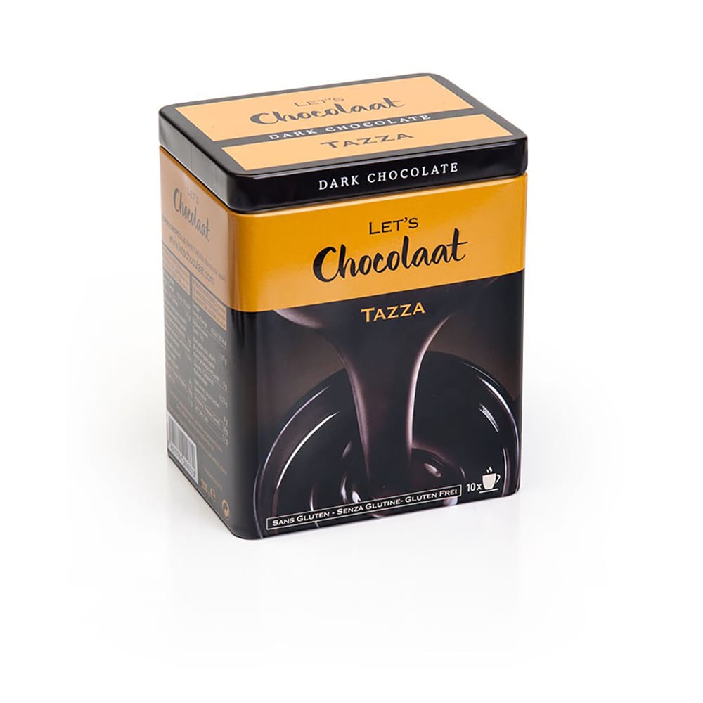 Chocolate a la taza negro - lata premium 10 sobres