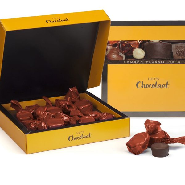 Estuche 150gr Bombón Praliné Classic Nuts