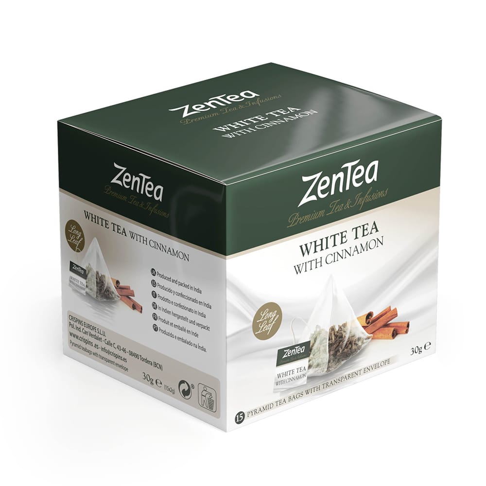 Té Blanco con canela - 15 sobres