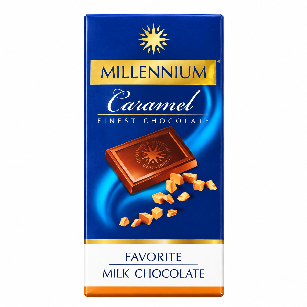 Tableta Millennium Favorite Chocolate con Leche y Caramelo