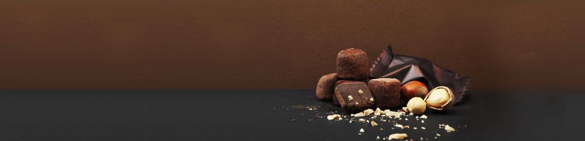 Chocolates and professional chocolate products